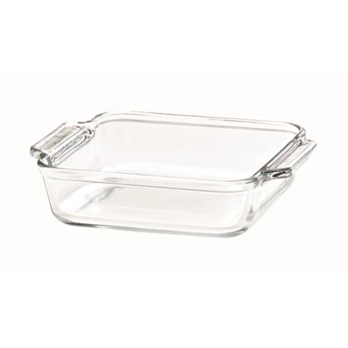 Anchor® Glass Cake Pan, 8x8 Square, Clear